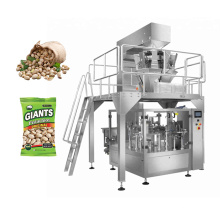 Automatic Filling Sealing Nuts Sugar Granule Potato Chips Premade Pouch Vertical Automatic Packaging Machine